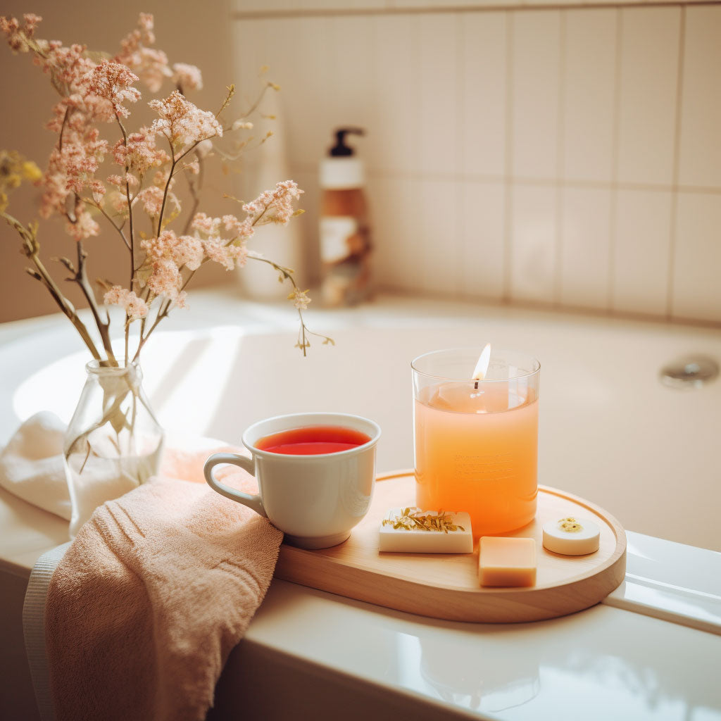Peaches and Cream Spa At Home