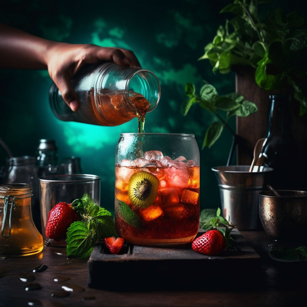 Strawberry Kiwi Fruit Tea